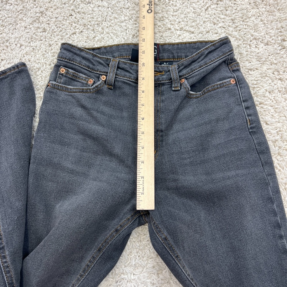 BDG Urban Outfitters Jeans Womens 27 Black Denim Girlfriend High Rise Stretch - Picture 5 of 13